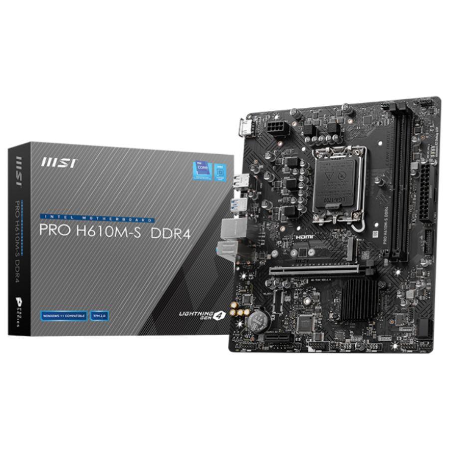 Mother MSI Pro H610M-S DDR4