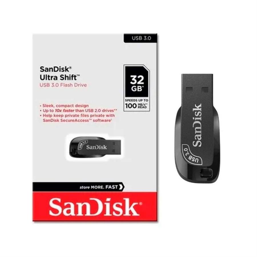 Pendrive Sandisk Ultra Shift USB 3.0 32GB