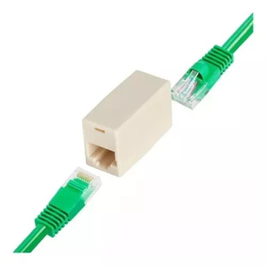 Adaptador Unión Ficha RJ45