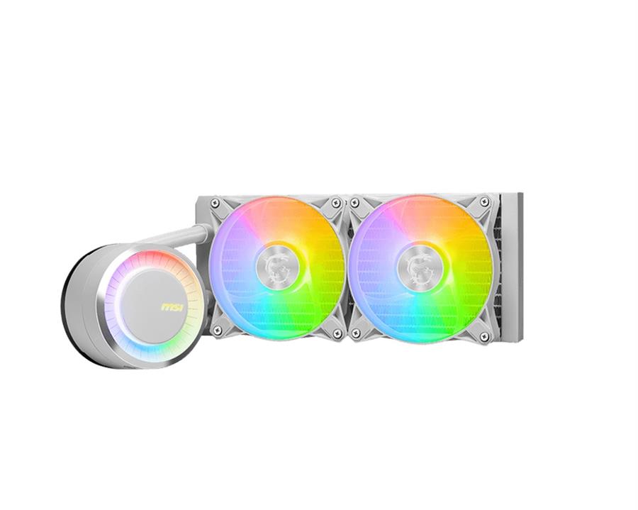Water Cooling MSI MAG CORELIQUID E240 2x CPU Cooler 240mm White