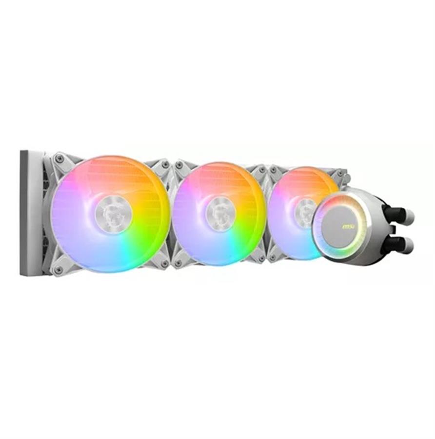 Water Cooling MSI MAG CORELIQUID E360 3x CPU Cooler 360mm White