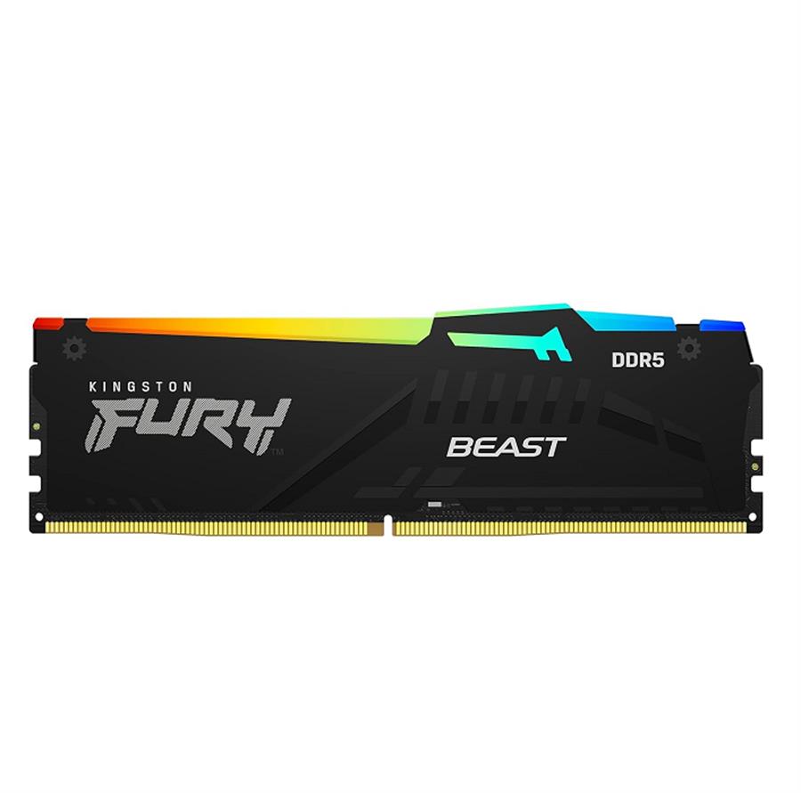Memoria RAM DDR5 16 GB 5200 Kingston Fury Beast RGB