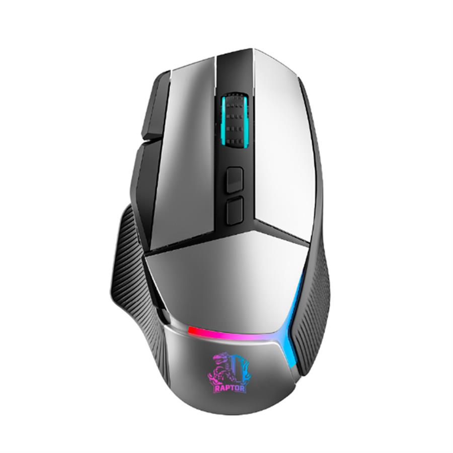 Mouse Raptor Storm Grip 9 botones 8000dpi Retroiluminado